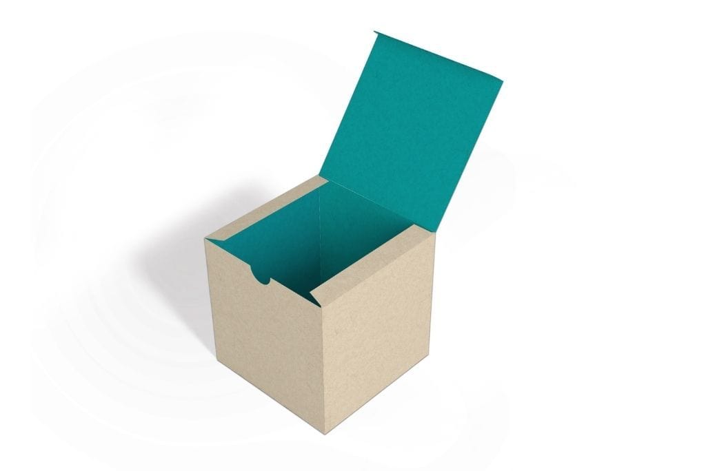 10 x 10 x 10cm Medium Custom Branded Product Presentation Gift box