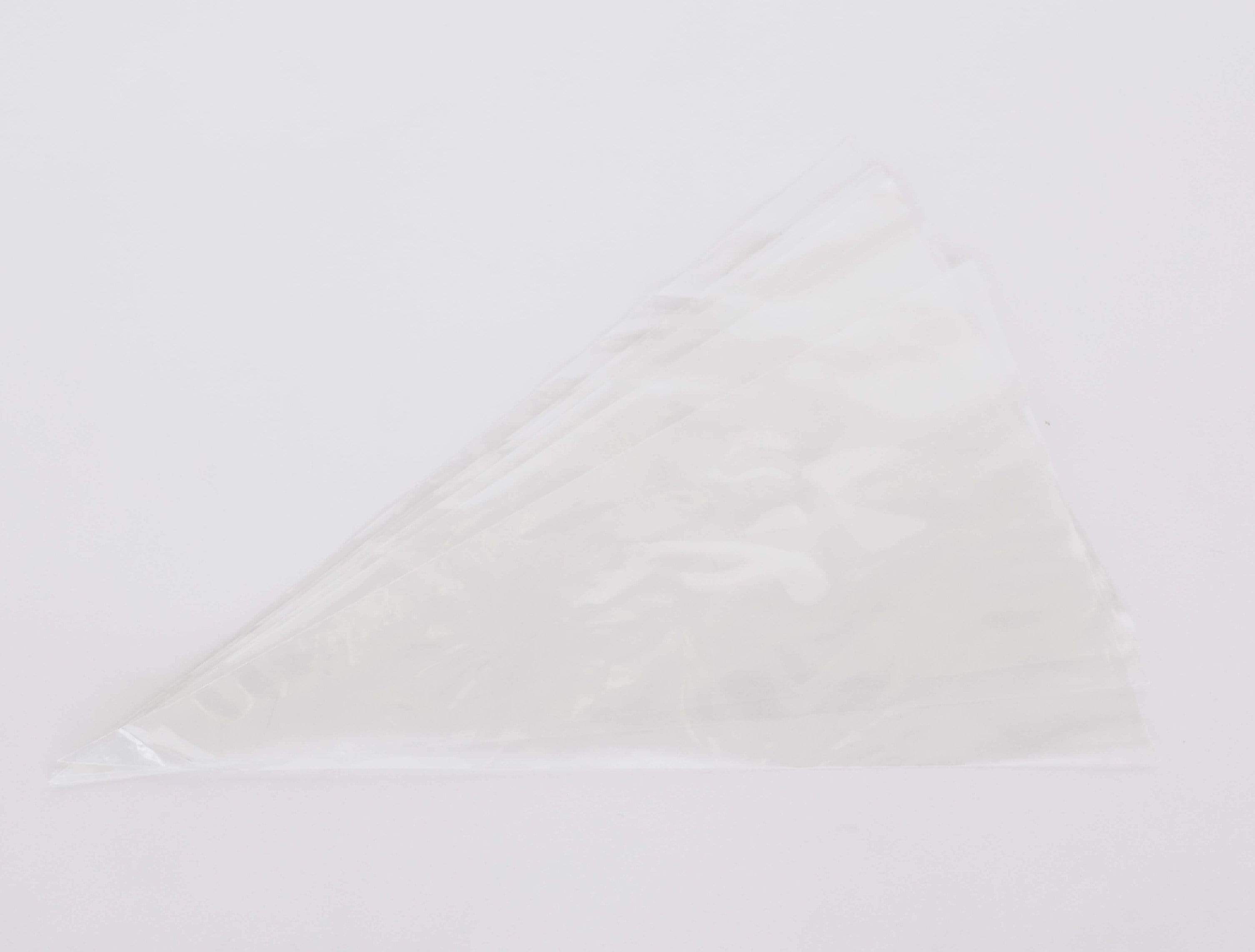 22” Inch (55.88cm) 50 Qty, Extra Large Clear Disposable Piping Pastry Bags for Soft Icing