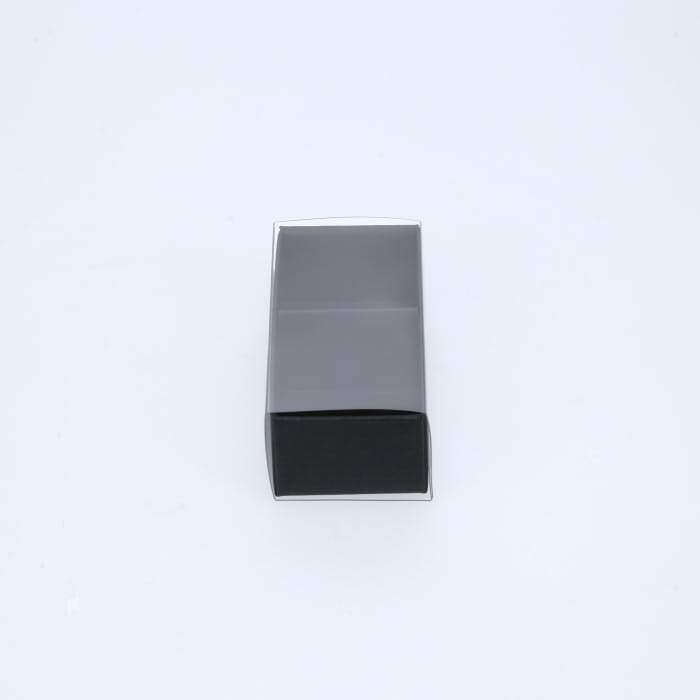 2 Chocolate Box with Clear Slide Cover - Black Designer Range