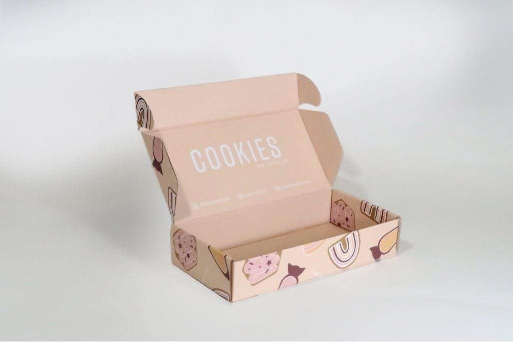 22 x 16 x 7cm Extra Small Custom Printed Corrugated Mailing Box