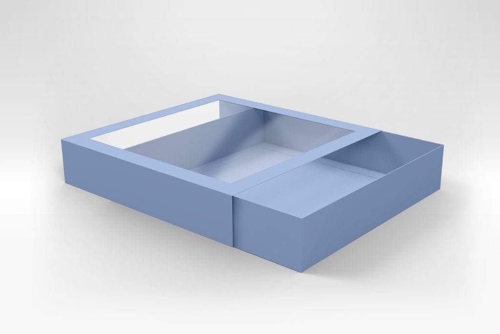 Custom Printed 32 x 23 x 5cm Extra Large Cookie Dessert Box with Slide Cover & Clear Window