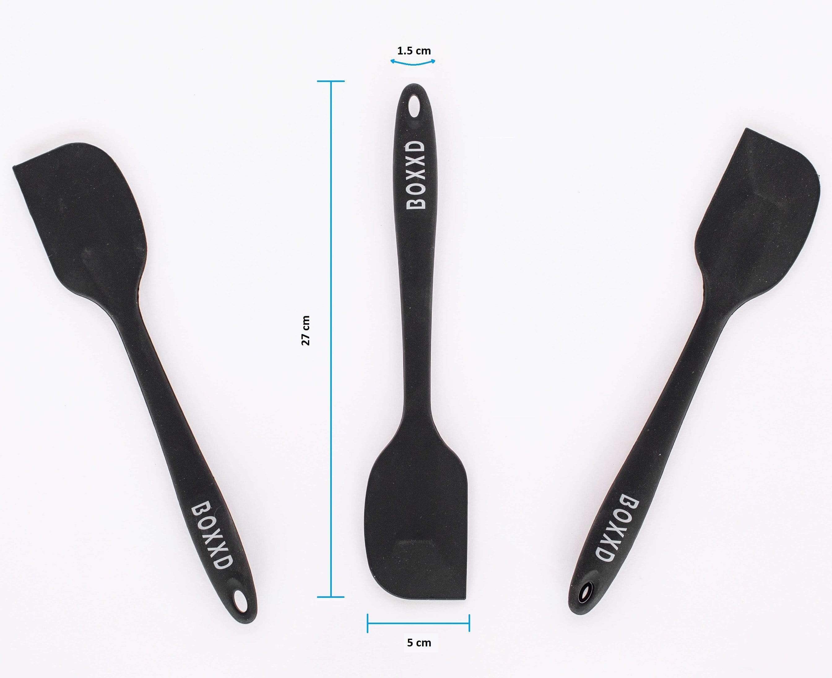 Professional Black Baking Silicone Spatula